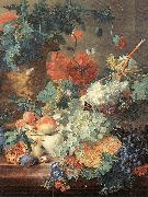 HUYSUM, Jan van Fruit and Flowers s Germany oil painting artist
